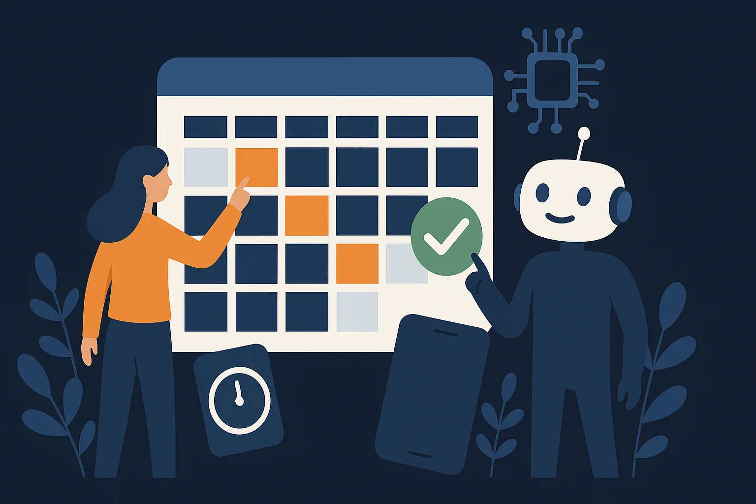 Système de rendez-vous IA,automatisation intelligente des réservations,synchronisation de calendrier par chatbot,robot planificateur intelligent,assistant vocal de réservation,outil de prévention des absences,flux de planification dynamique,configuration de réservation multilingue,calendrier intégré à CRM,système IA prospect-appel