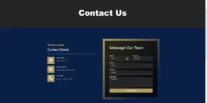 kings forge contact page