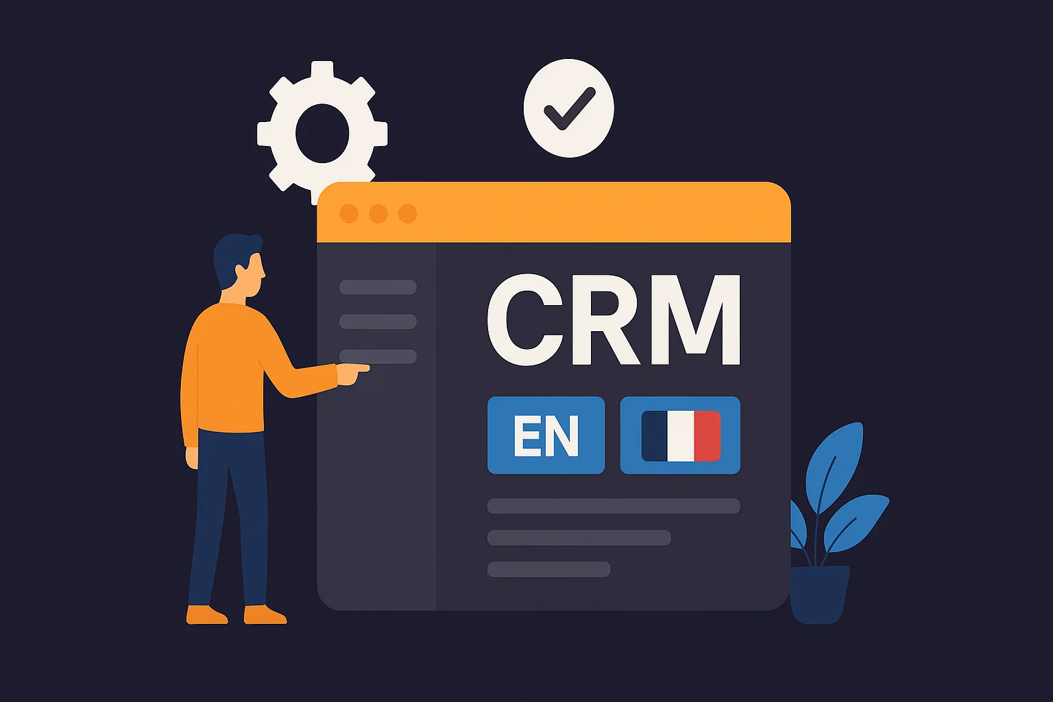configuration CRM bilingue,GoHighLevel en français,CRM double langue,intégration CRM française,CRM pour entreprises canadiennes,automatisation EN FR,entonnoirs de prospects français,chatbot CRM multilingue,conformité CRM française,flux de rendez-vous bilingues