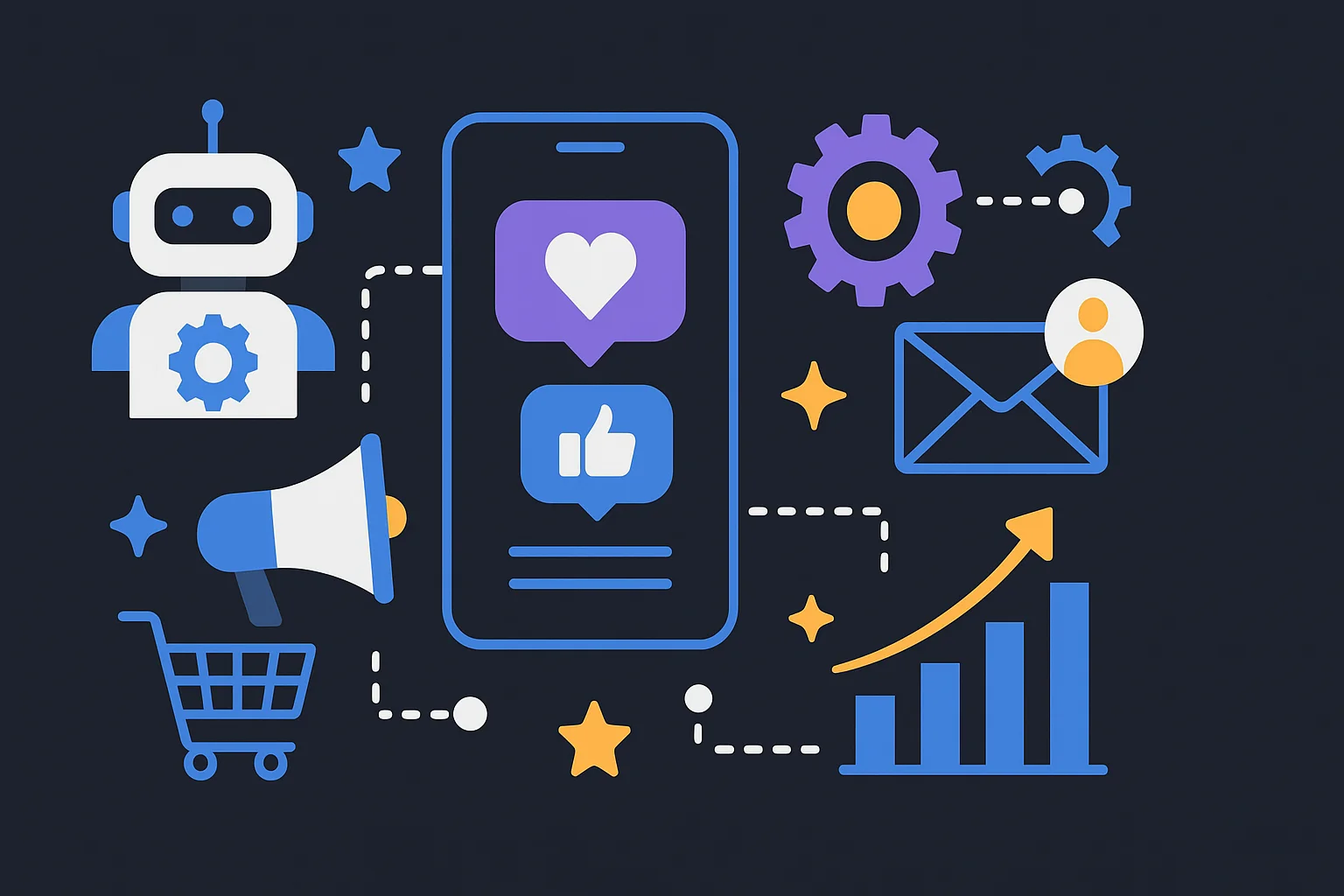 publication automatisée sur les réseaux sociaux, configuration du programmateur de médias sociaux, automatisation du contenu de l'IA, outils d'optimisation de l'engagement, automatisation du calendrier social, publication automatique de bobines, boîte de réception sociale centralisée, modèles de publication de marque, système de cohérence des médias sociaux, flux de travail de contenu intelligent
