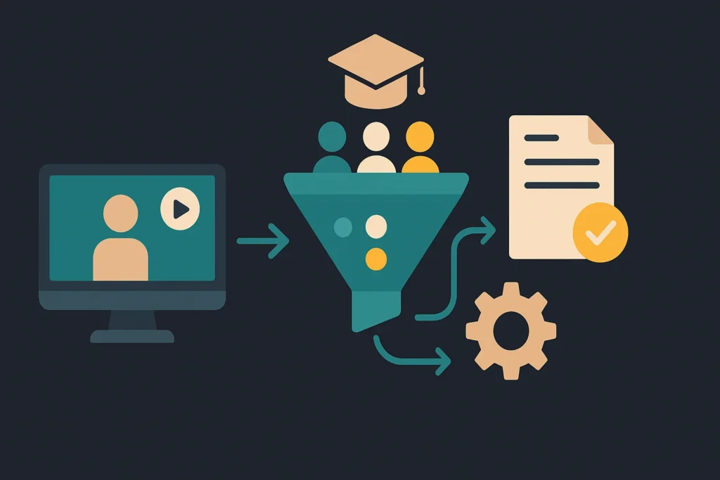 webinar & course funnel automation